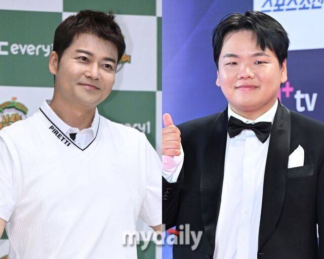 아나운서 출신 방송인 전현무, 유튜버 곽튜브/마이데일리 DB