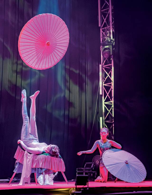 매년 10만 관객을 끌어모으며 성황리에 운영 중인 동춘서커스 상설 공연.