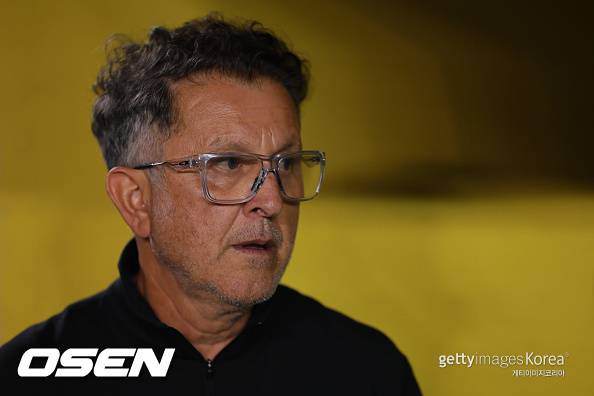 [사진] 후안 카를로스 오소리오 감독 ⓒGettyimages(무단전재 및 재배포 금지)