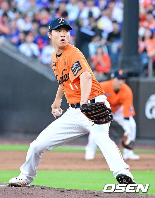 [OSEN=최규한 기자] 한화 엄상백. 2025.07.26 / dreamer@osen.co.kr