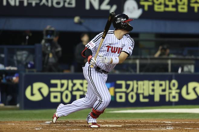 LG 홍창기는 9일 이천 두산과 2군 경기에서 1번 지명타자로 선발출전해 1타수 무안타 1볼넷을 기록했다. 120일 만에 실전 경기에 나서며 본격적으로 1군 콜업을 준비한다. 사진제공|LG 트윈스