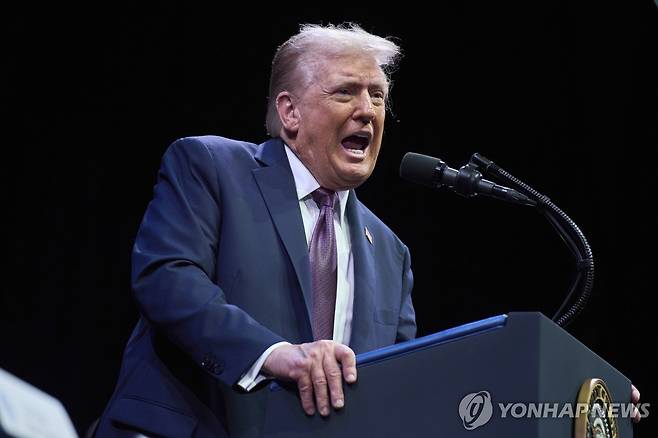 트럼프 대통령 [AP 연합뉴스 자료사진]