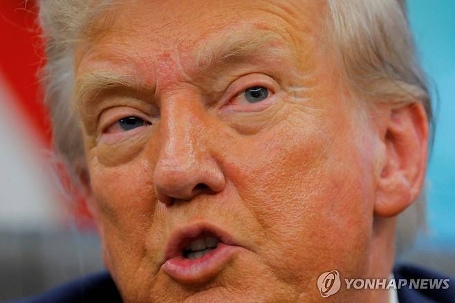 트럼프 대통령 [로이터 연합뉴스 자료사진. 재판매 및 DB 금지]