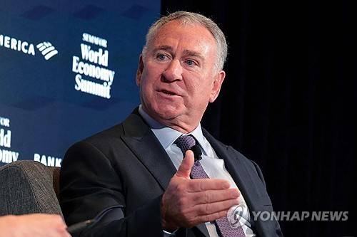 켄 그리핀 시타델 CEO [AFP 연합뉴스 자료사진. 재배부 및 DB 금지]