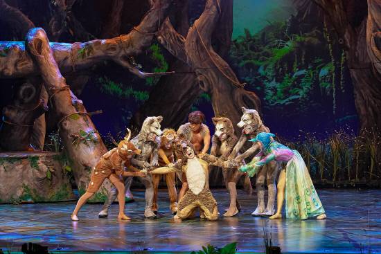 뮤지컬 '정글북' 한 장면. 사진=경남문예회관