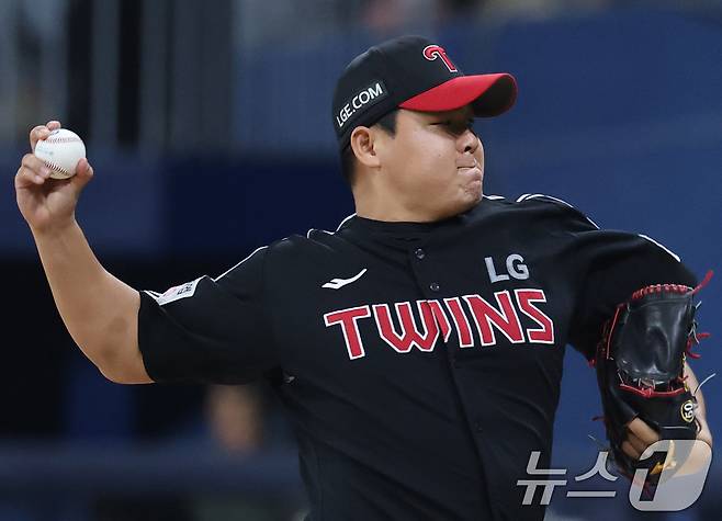 LG 트윈스 불펜 투수 장현식. 2025.9.9/뉴스1 ⓒ News1 오대일 기자