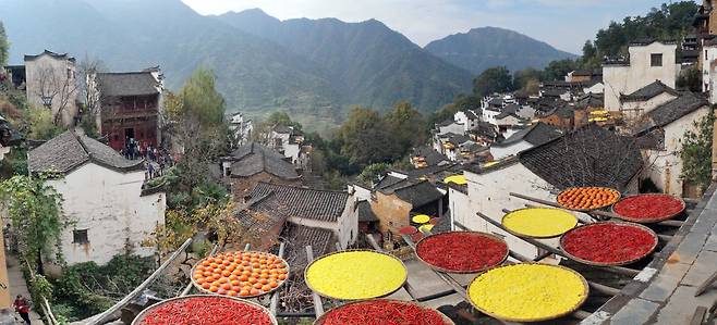 중국 장시성 관광지 황링의 2020년 가을 풍경. /위키피디아