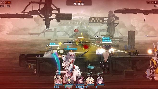 ▲ 흑련과 홍북이는 같긴한데, 다른 니케입니다...