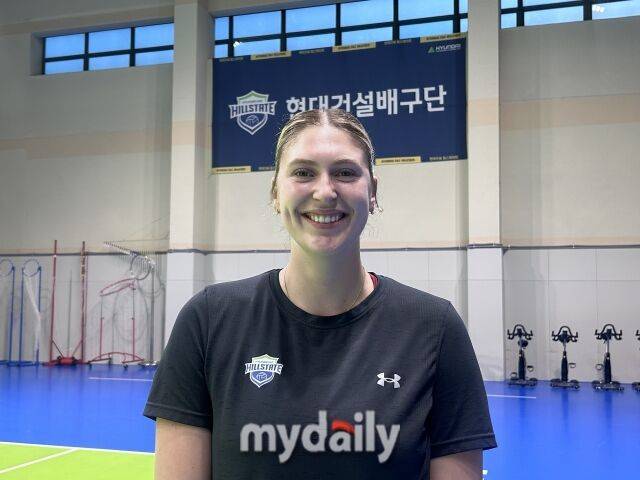 현대건설 카리 가이스버거./용인 = 이정원 기자