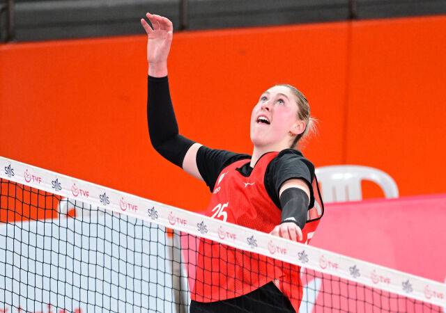 현대건설 카리 가이스버거./KOVO