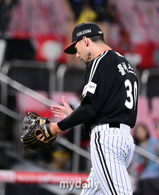 LG 트윈스 앤더스 톨허스트./마이데일리