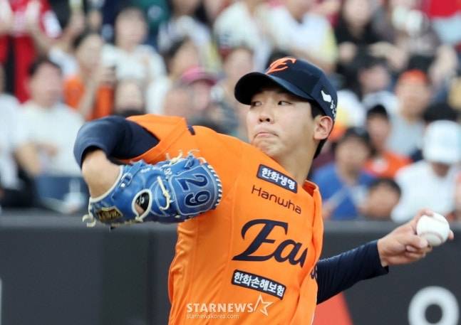 한화 황준서. /사진=강영조 선임기자