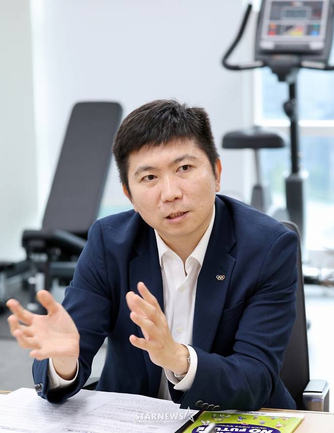 유승민 대한체육회장. /사진=강영조 선임기자