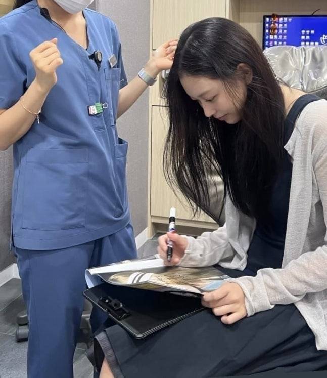 뉴진스 해린. 사진ㅣ온라인 커뮤니티