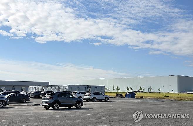 조지아주 현대차그룹-LG에너지솔루션 합작 배터리 공장 (서울=연합뉴스) 9일(현지시간) 조지아주 현대차그룹-LG에너지솔루션 합작 배터리 공장 건설 현장 모습. 2025.9.10 [독자제공. 재판매 및 DB금지] photo@yna.co.kr