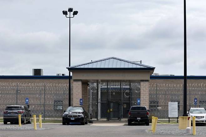 미국 조지아주 포크스턴의 이민세관단속국(ICE) 구금시설. 연합뉴스