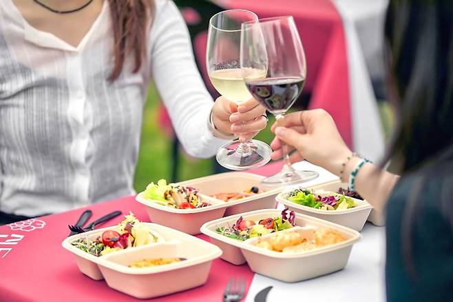 지난 6일 서울 광진구 워커힐호텔 포레스트힐에서 2025 가을 와인 페어가 열리고 있다. 워커힐 호텔앤리조드 제공