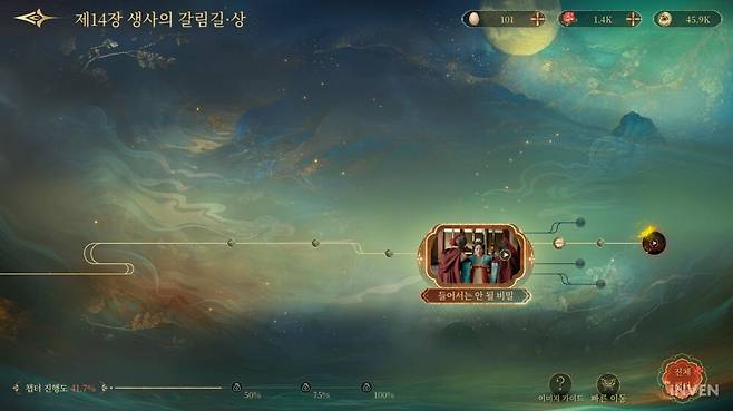 ▲ 다양한 전개보다는 정해진 결말을 향해 나아가는 식이다