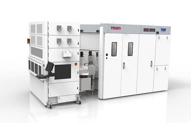 테스의 에피택시 성장을 위한 고온 화학기상증착 장비 트리온(TRION). 테스 제공