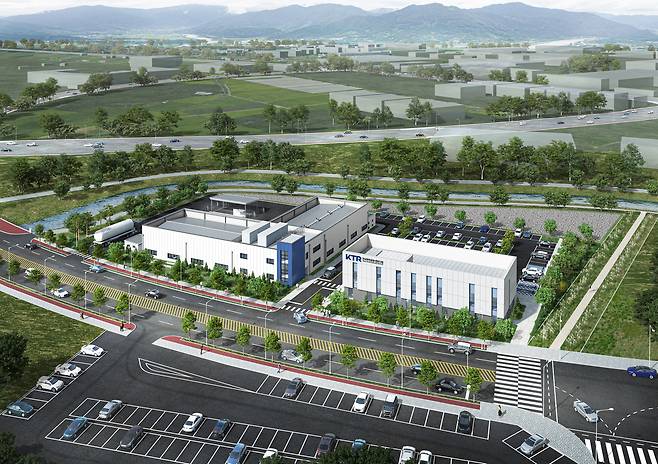 ‘수소차 폐연료전지 자원 순환 시험·인증센터’ 조감도. 전북도 제공