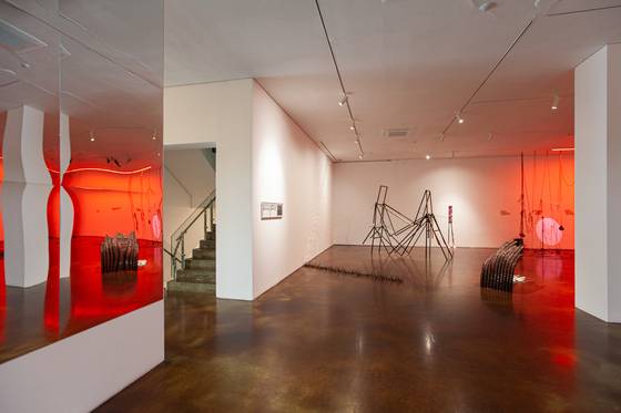 Scene of "off-site 2: Eleven Episodes" exhibit spotlighting works by Korean female and queer artists is on display at Kukje Gallery K2 in Jongno District, central Seoul [ART SONJE CENTER]