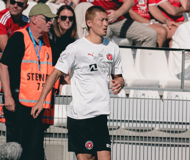 조규성. 사진=미트윌란 SNS