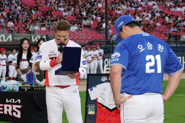 최형우와 오승환/KIA 타이거즈