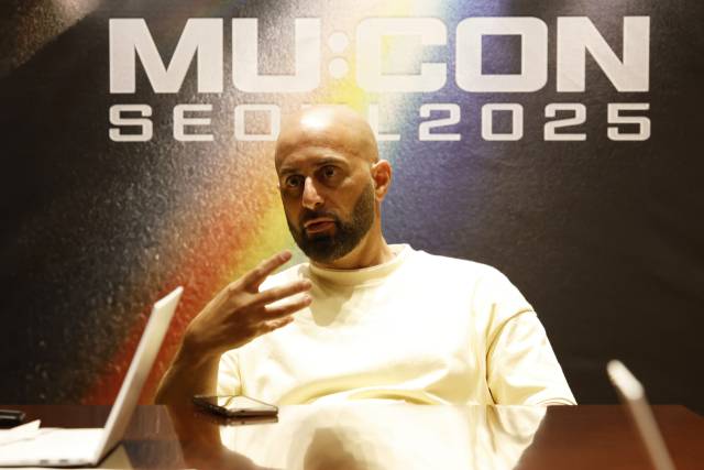 미국의 유명 독립 레이블 엠파이어의 가지 샤미 최고경영자(CEO)가 10일 서울 용산구 한남동 그랜드 하얏트 서울에서 서울경제와 인터뷰를 하고 있다. 사진 제공=한국콘텐츠진흥원