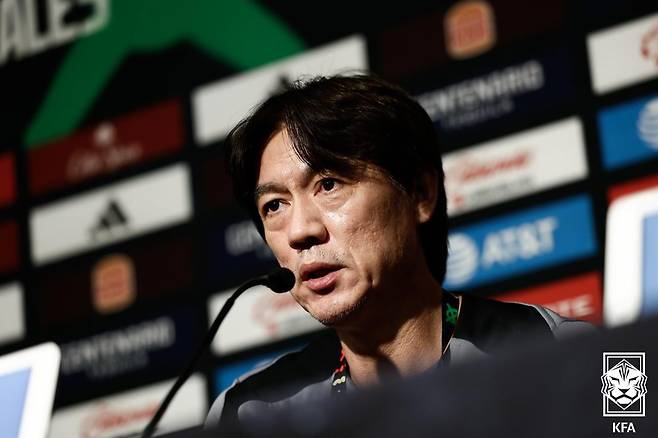 홍명보 축구대표팀 감독. /사진=대한축구협회 제공