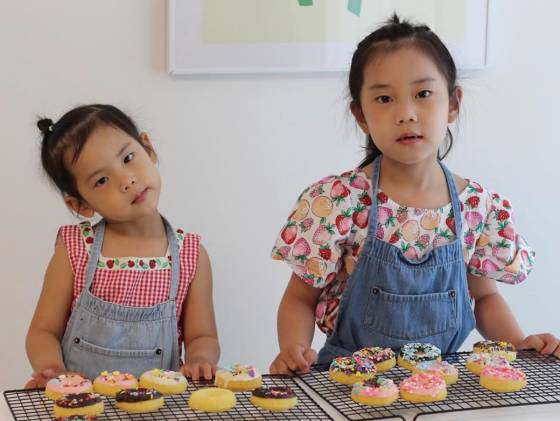 기태영 유진 딸 로린(왼쪽), 로희 /사진=유진 SNS