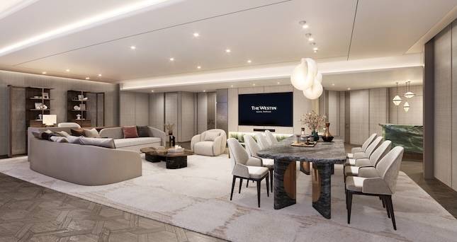웨스틴 서울 파르나스의 프레지던셜 스위트. / 사진=파르나스호텔