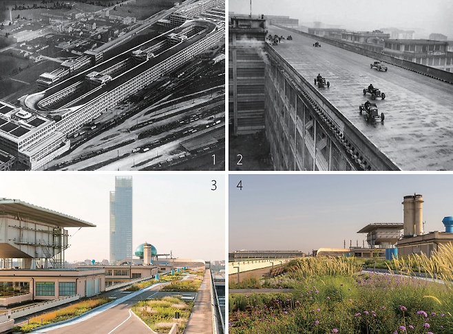 1, 2 과거 피아트 링고토 공장. Rare Historical Photos 3, 4 현재 피아트 링고토 공장. Dezeen