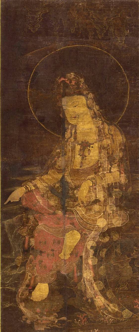 고려 회화를 대표하는 수월관음도. 일부 고려 불화가 일본으로 건너갔다. [사진 국립중앙박물관]