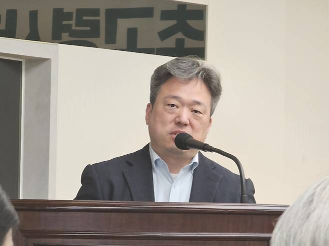 최호진 대한치매학회 정책이사는 ‘과열되는 뇌기능 개선제 시장…올바른 예방법은?’이라는 주제로 발표를 진행했다. 이찬종 기자