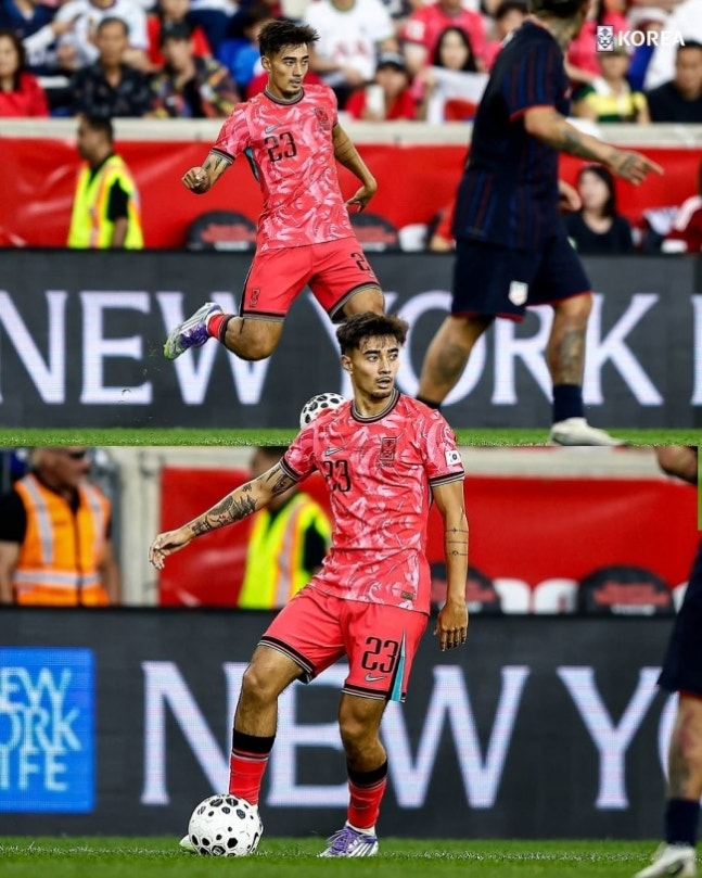 옌스 카스트로프. 사진=대한축구협회 SNS