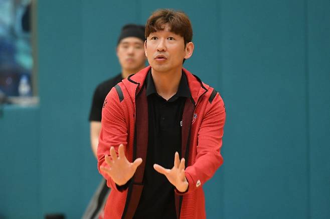 양동근 감독. 울산 현대모비스