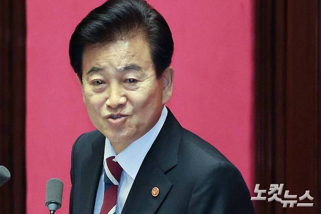 정동영 통일부 장관. 박종민 기자