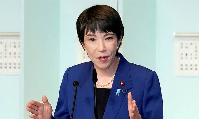 다카이치 사나에 전 경제안보상. 로이터연합뉴스