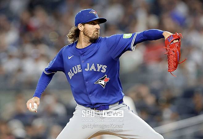 ▲ 토론토 블루제이스 선발투수 케빈 가우스먼.