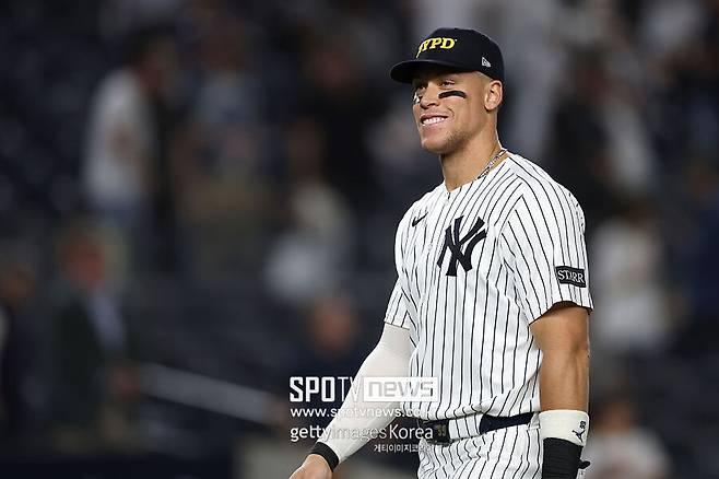 ▲ 12일(한국시간) 디트로이트 타이거스와 경기에서 통산 361호 홈런을 터뜨린 애런 저지.