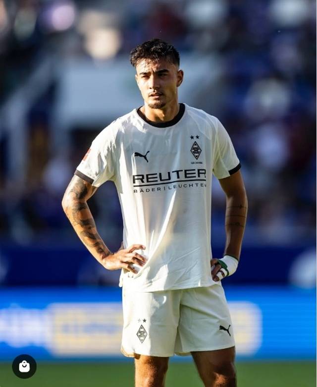 소속팀에서 옌스 카스트로프. /사진=보루시아 묀헨글라트바흐 SNS