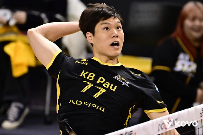 KB손해보험의 윤서진(KOVO제공)