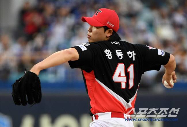 24일 대구 라이온즈파크에서 열린 삼성 라이온즈와 KIA 타이거즈의 경기. KIA 황동하가 역투하고 있다. 대구=박재만 기자 pjm@sportschosun.com/2025.04.24/