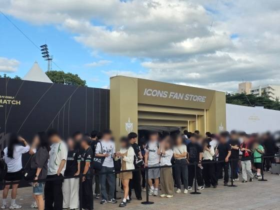 ‘2025 아이콘매치’ 외부 부스 현장