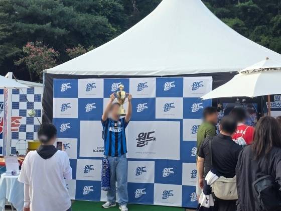 ‘2025 아이콘매치’ 외부 부스 현장