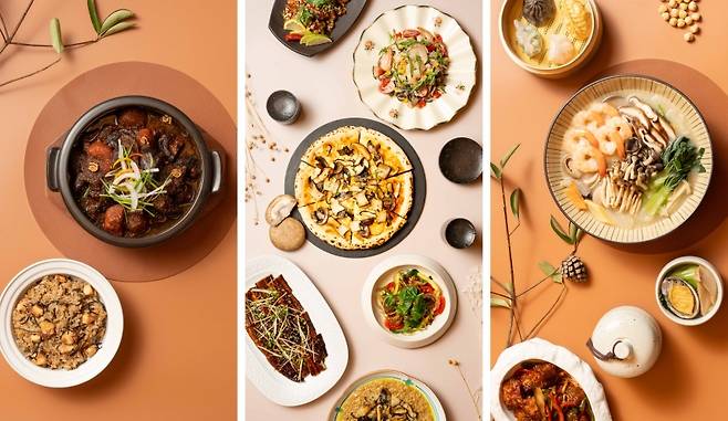 저속노화 기능성 메뉴. (엠버퓨어힐 제공)