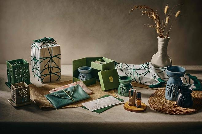 스파 선물 세트. (반얀트리 서울 제공)