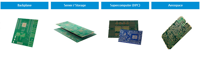 이수페타시스가 생산하고 있는 PCB 제품들. 이수페타시스 제공