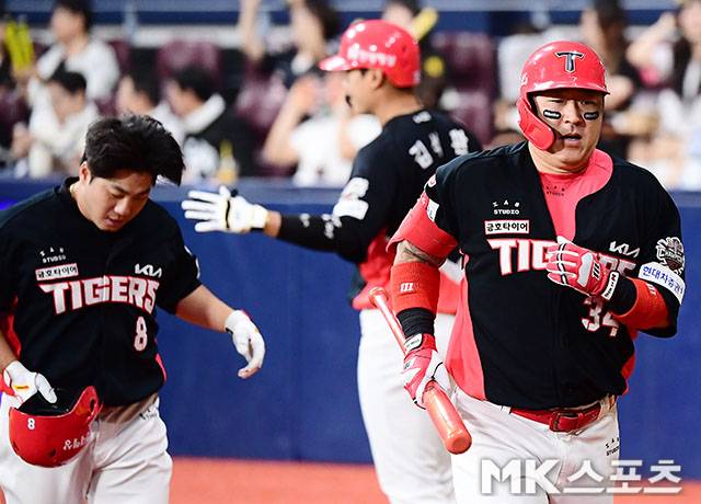 최형우는 13일 잠실 LG전에서 결승포의 주인공이 됐다. 사진=김영구 기자