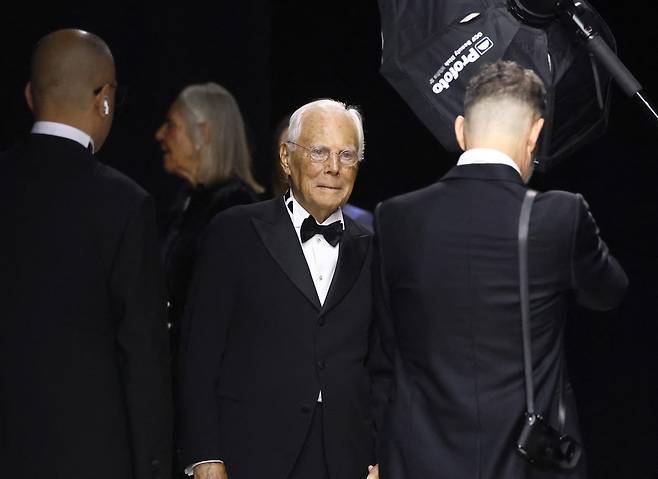 조르지오 아르마니 [AFP]